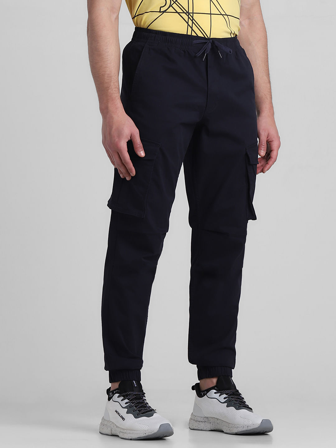 J.Sette Men's cargo pants with cuffs: for sale at 29.99€ on Mecshopping.it